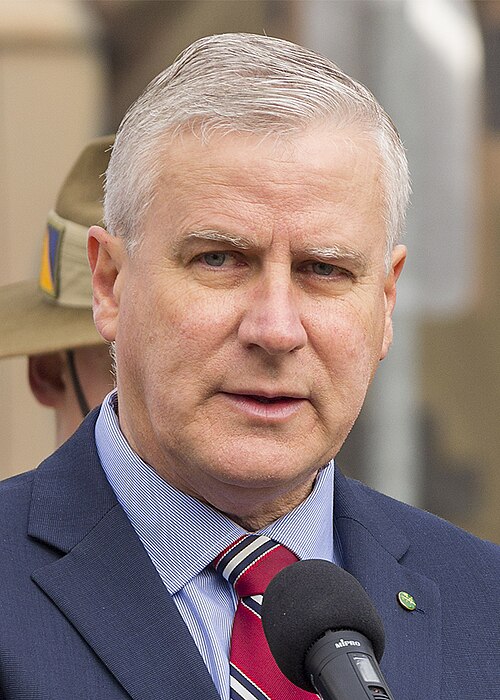 Official photo of Michael McCormack